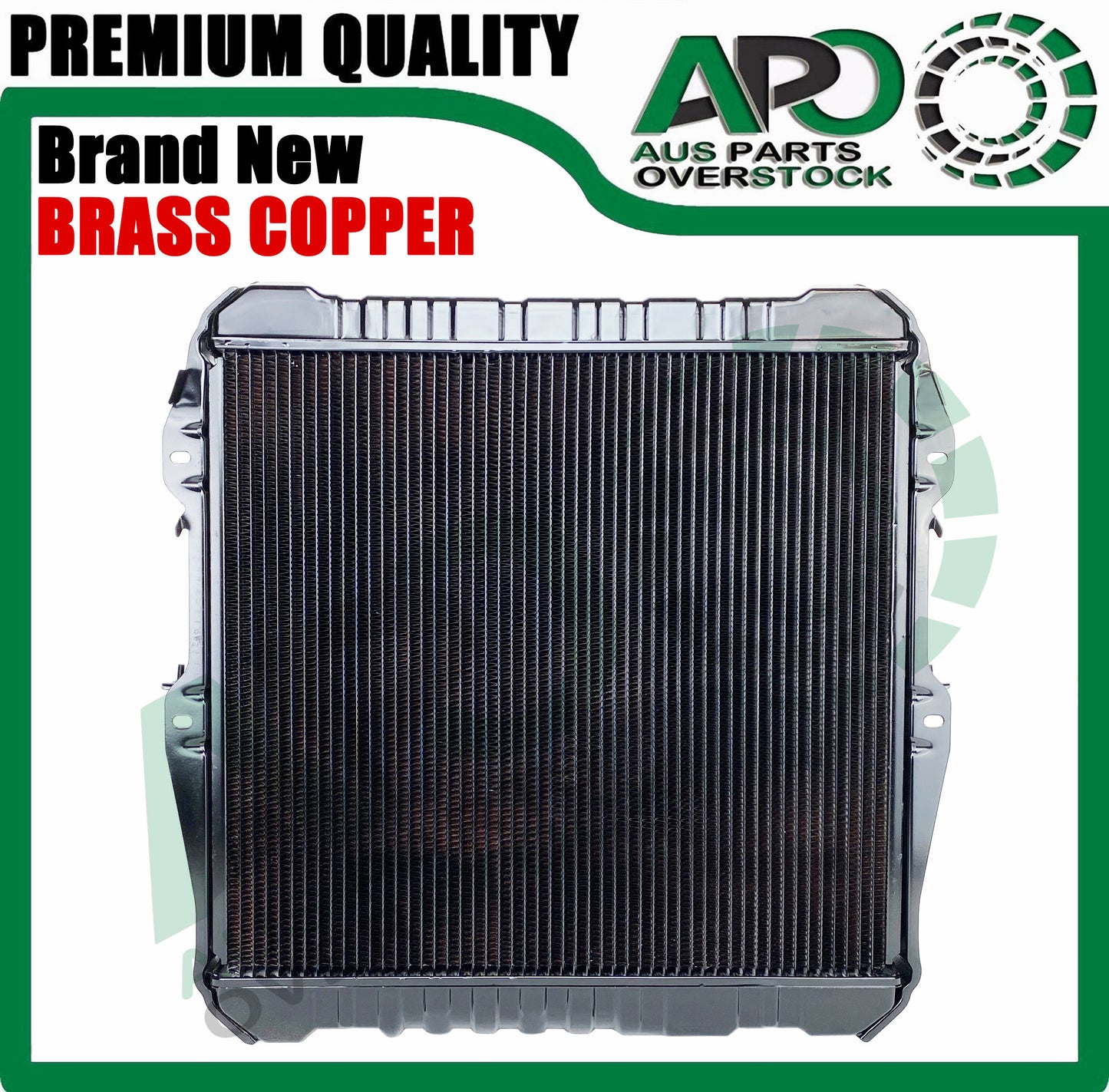 Copper Brass H'Duty RADIATOR FOR Toyota Hilux 88-97 Surf LN130 2.4L Turbo Diesel