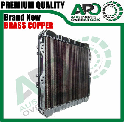 Copper Brass H'Duty RADIATOR FOR Toyota Hilux 88-97 Surf LN130 2.4L Turbo Diesel