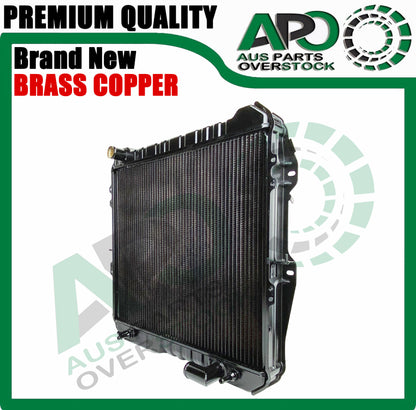 Copper Brass H'Duty RADIATOR FOR Toyota Hilux 88-97 Surf LN130 2.4L Turbo Diesel