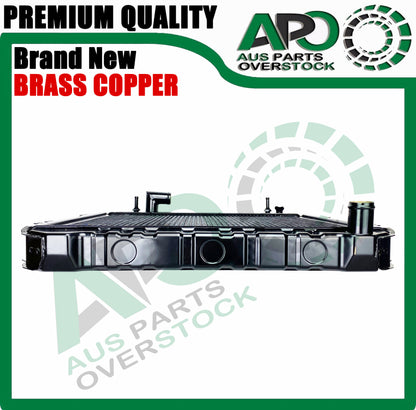 Copper Brass H'Duty RADIATOR FOR Toyota Hilux 88-97 Surf LN130 2.4L Turbo Diesel
