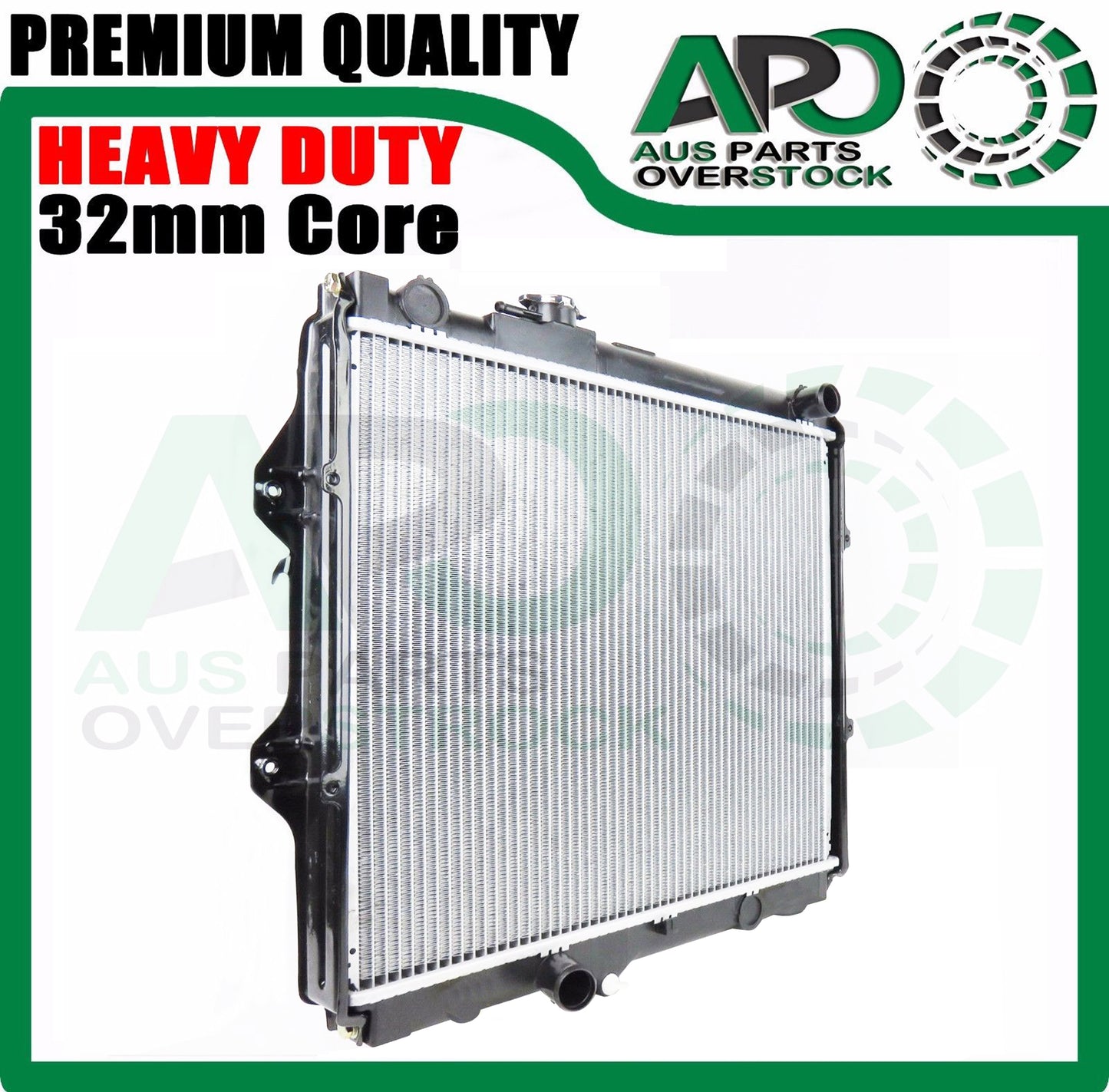 HD Radiator For TOYOTA HILUX RZN147 154 RZN16 179 2.7L Petrol 97-05 Manual Only