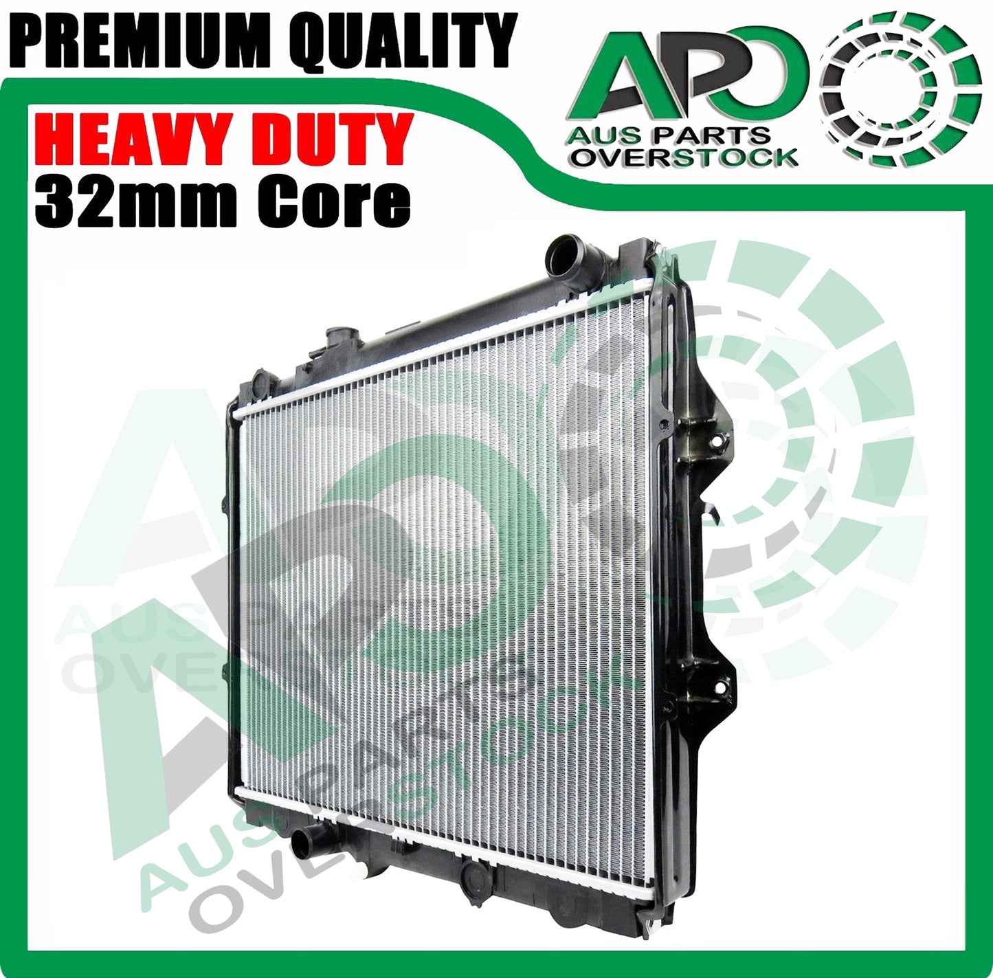 HD Radiator For TOYOTA HILUX RZN147 154 RZN16 179 2.7L Petrol 97-05 Manual Only
