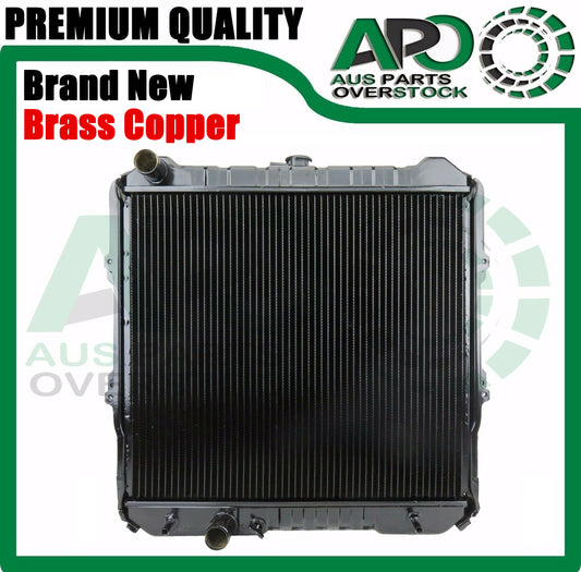 3ROW Copper Brass Radiator For TOYOTA HILUX LN147-172R (475 H) 3.0L Diesel 97-05