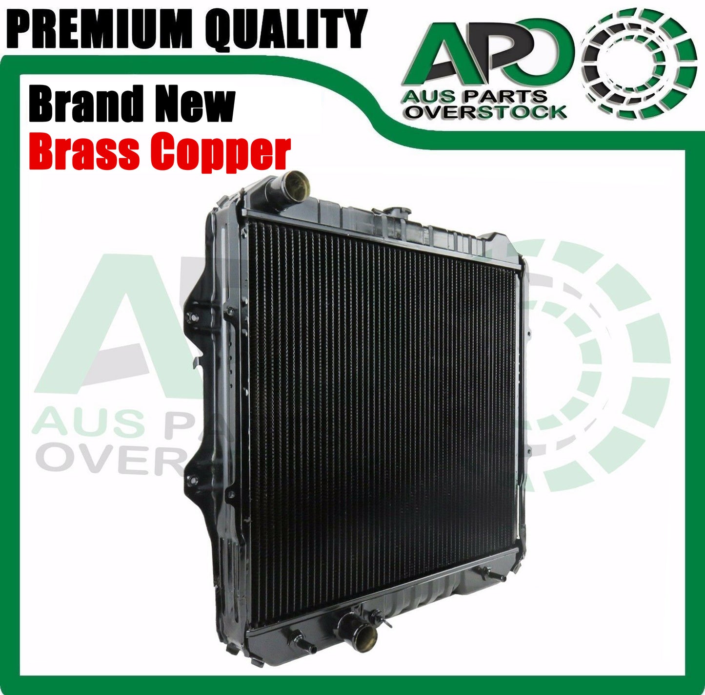3ROW Copper Brass Radiator For TOYOTA HILUX LN147-172R (475 H) 3.0L Diesel 97-05
