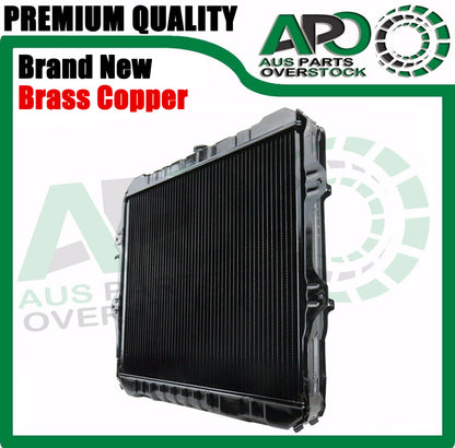 3ROW Copper Brass Radiator For TOYOTA HILUX LN147-172R (475 H) 3.0L Diesel 97-05