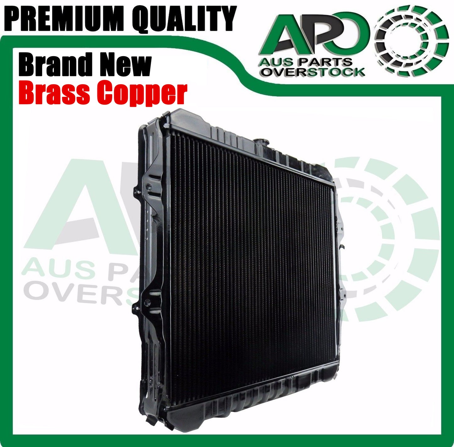 3ROW Copper Brass Radiator For TOYOTA HILUX LN147-172R (475 H) 3.0L Diesel 97-05
