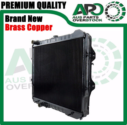 3ROW Copper Brass Radiator For TOYOTA HILUX LN147-172R (475 H) 3.0L Diesel 97-05
