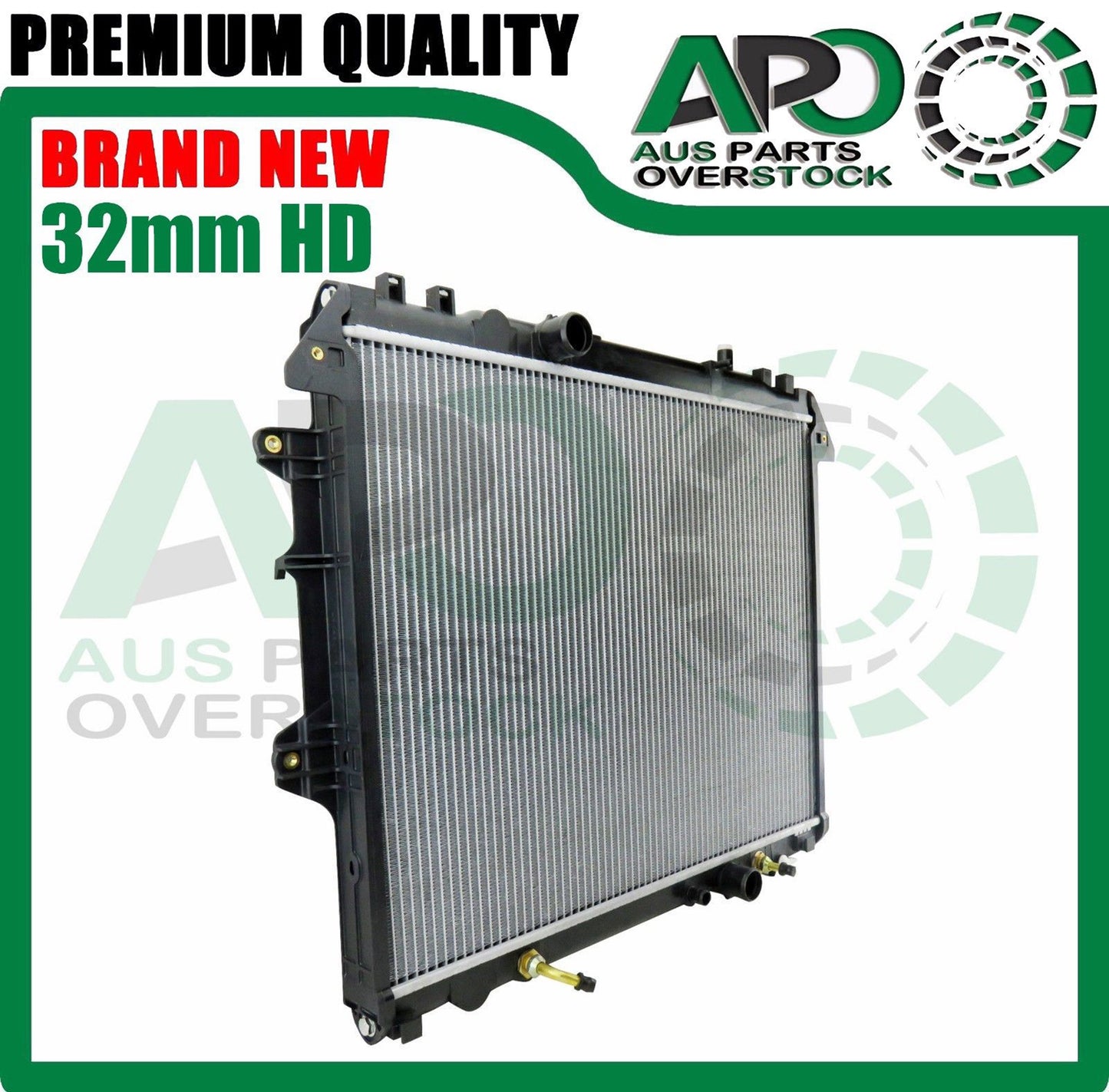 Radiator For TOYOTA HILUX KUN16R KUN26R 3.0L Turbo Diesel 2005-On