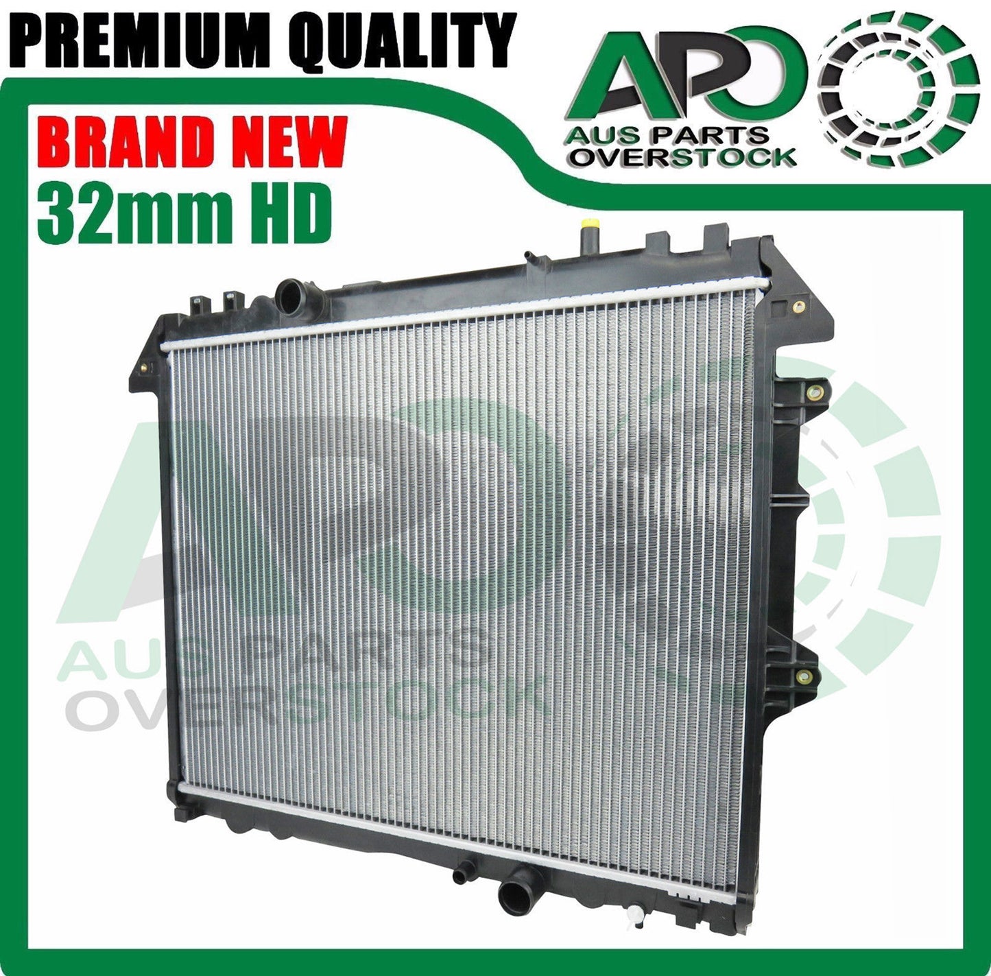 Radiator For TOYOTA HILUX KUN16R KUN26R 3.0L Turbo Diesel Manual 2005-On