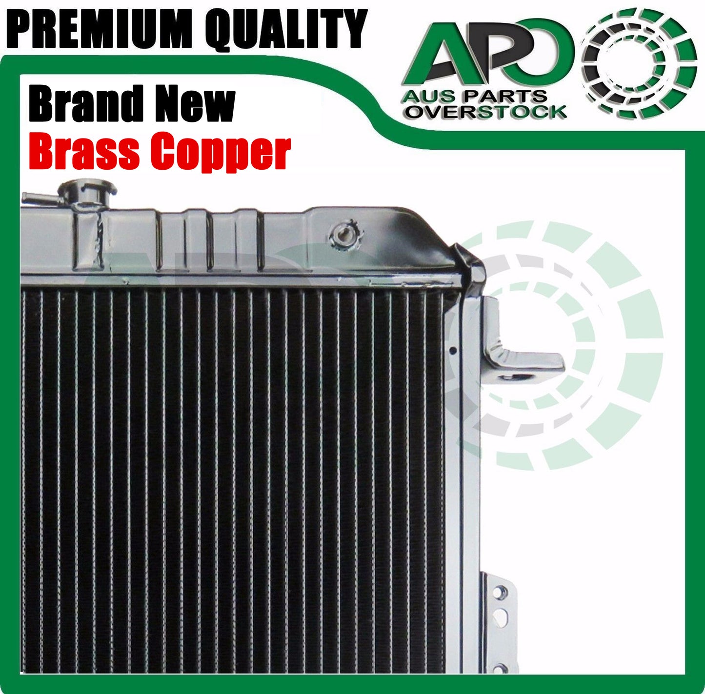 4Row Brass Radiator For Toyota Landcruiser FZJ78 FZJ79 70 Series 1999-2006