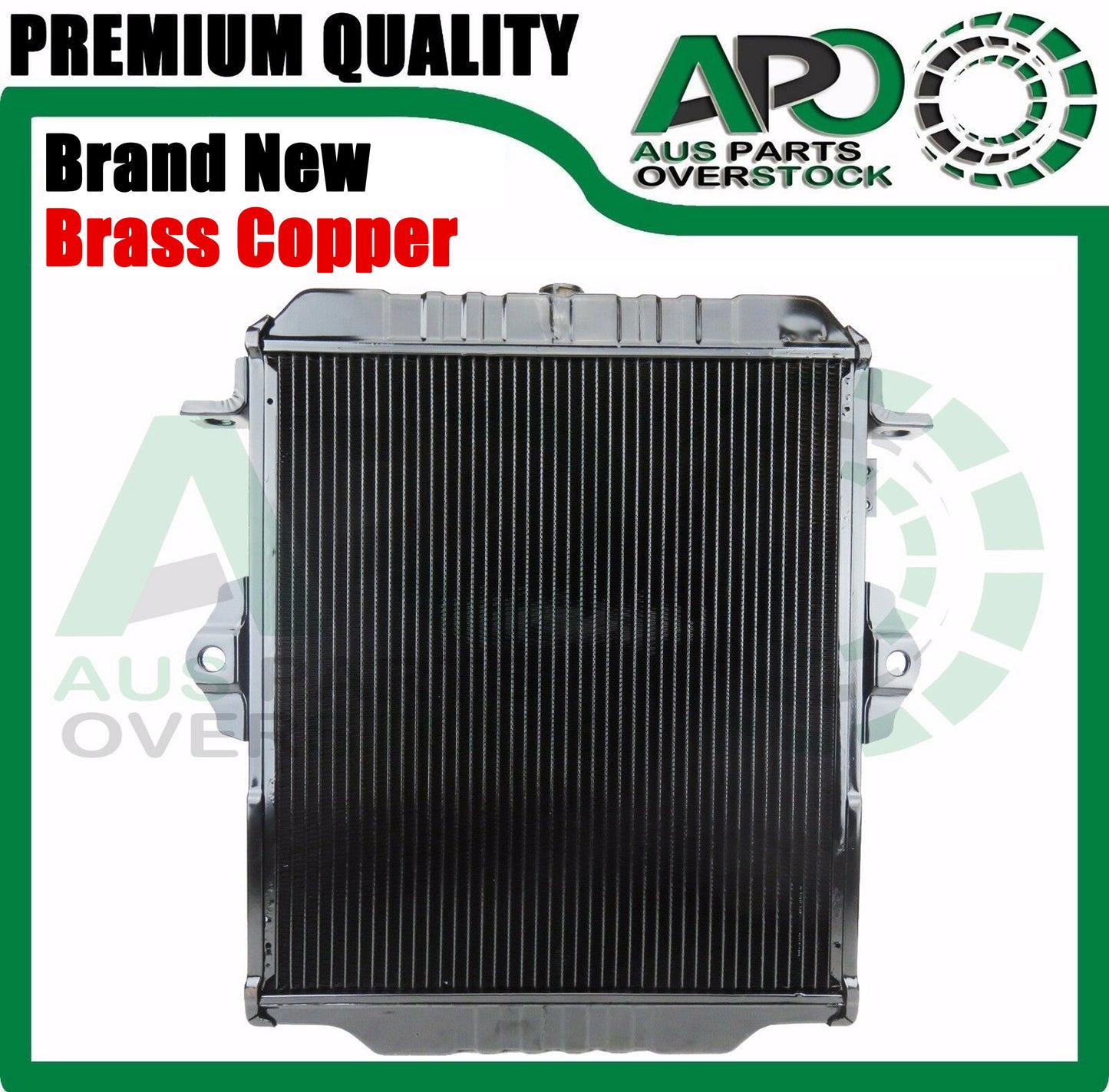4Row Brass Radiator For Toyota Landcruiser FZJ78 FZJ79 70 Series 1999-2006