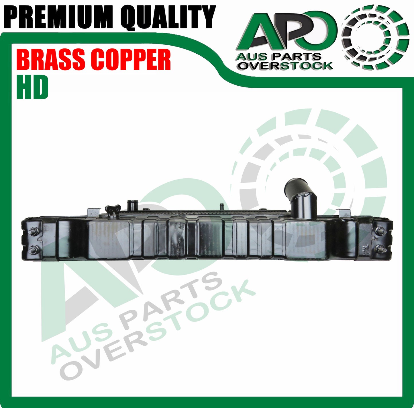 4ROW Brass Copper Radiator For TOYOTA Landcruiser 70 Series VDJ76R VDJ78R VDJ79R 2007-