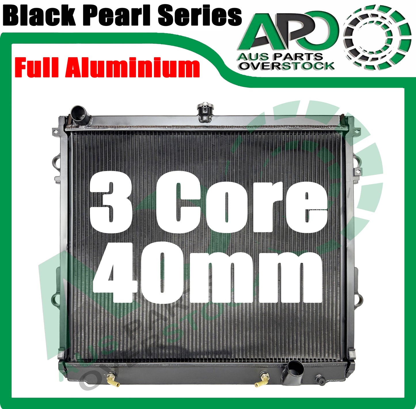 3Row Full Aluminium Radiator For LEXUS LX570 URJ201R 5.7L 8Cyl Petrol 11/2007-On
