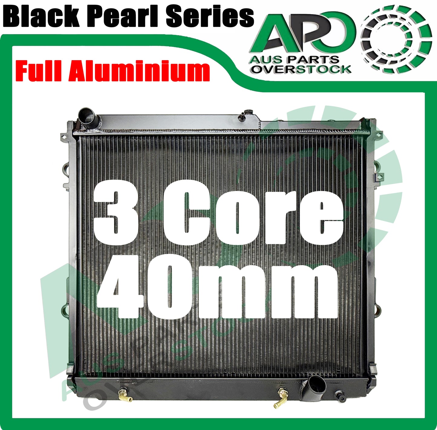 3 Core Full Alloy Radiator For LEXUS LX450d VDJ201 4.5TD V8 Diesel 2015-On
