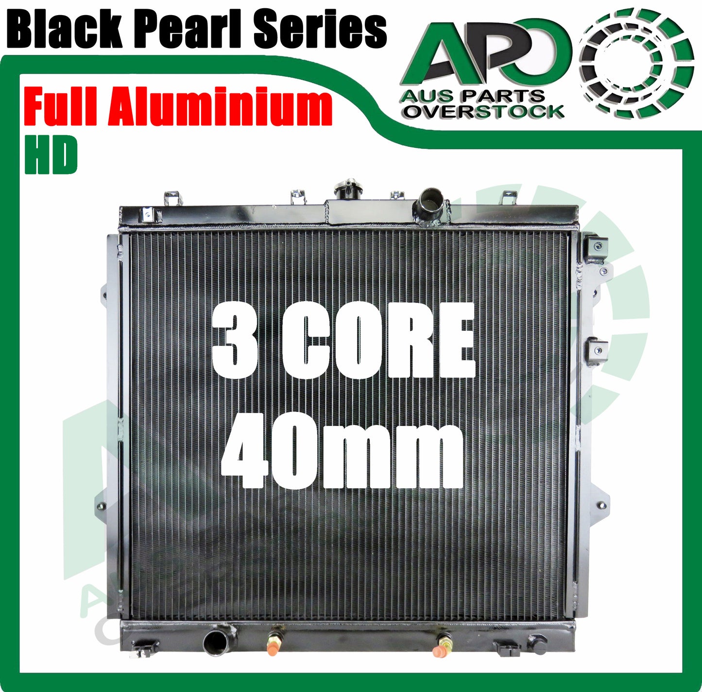 3R Full Alloy Radiator For TOYOTA Landcruiser Prado 150 GRJ150 4.0L Petrol 09-On