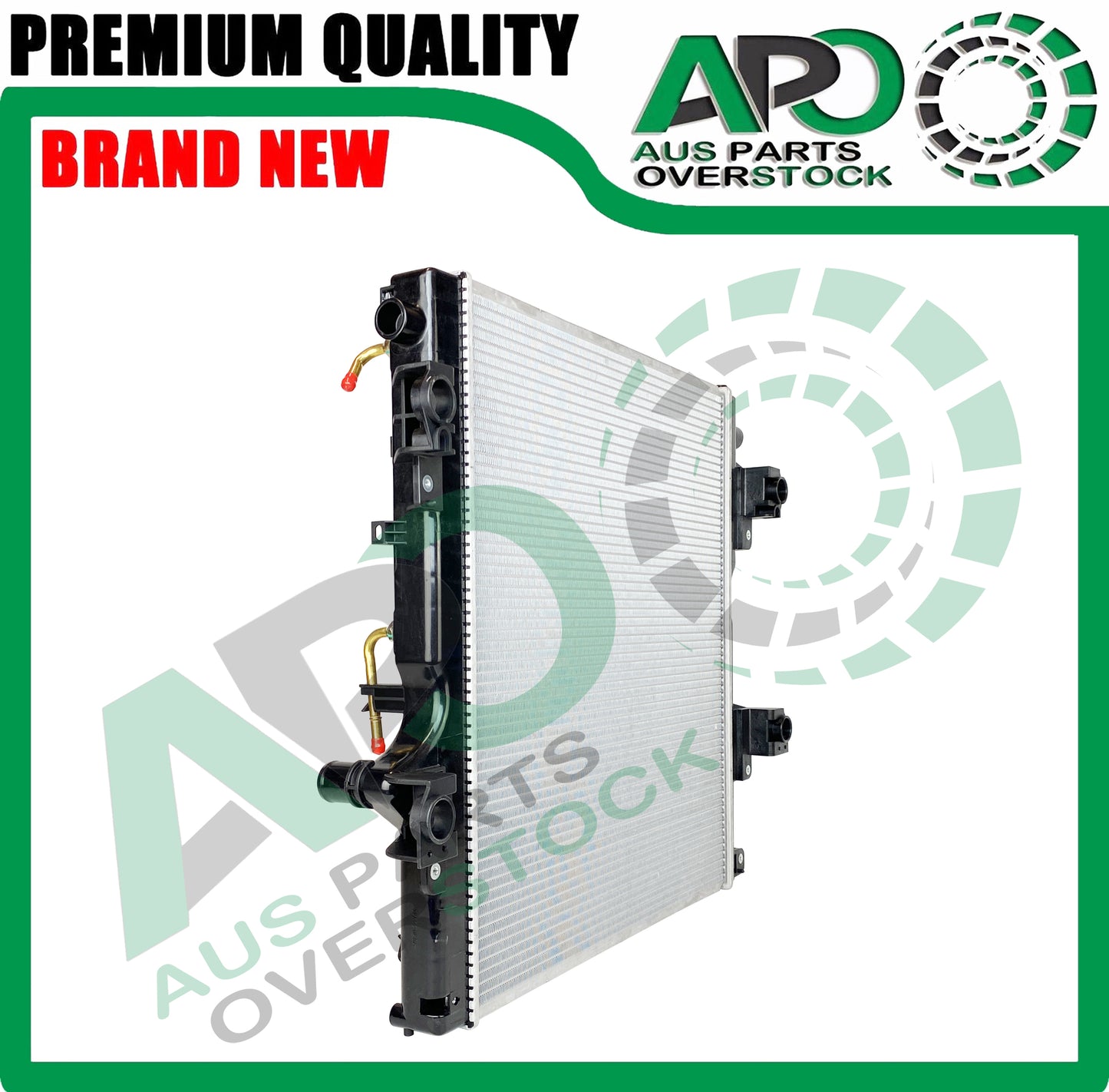 Radiator Fit TOYOTA Landcruiser Prado GDJ150R 2.8L Turbo Diesel 2016-On