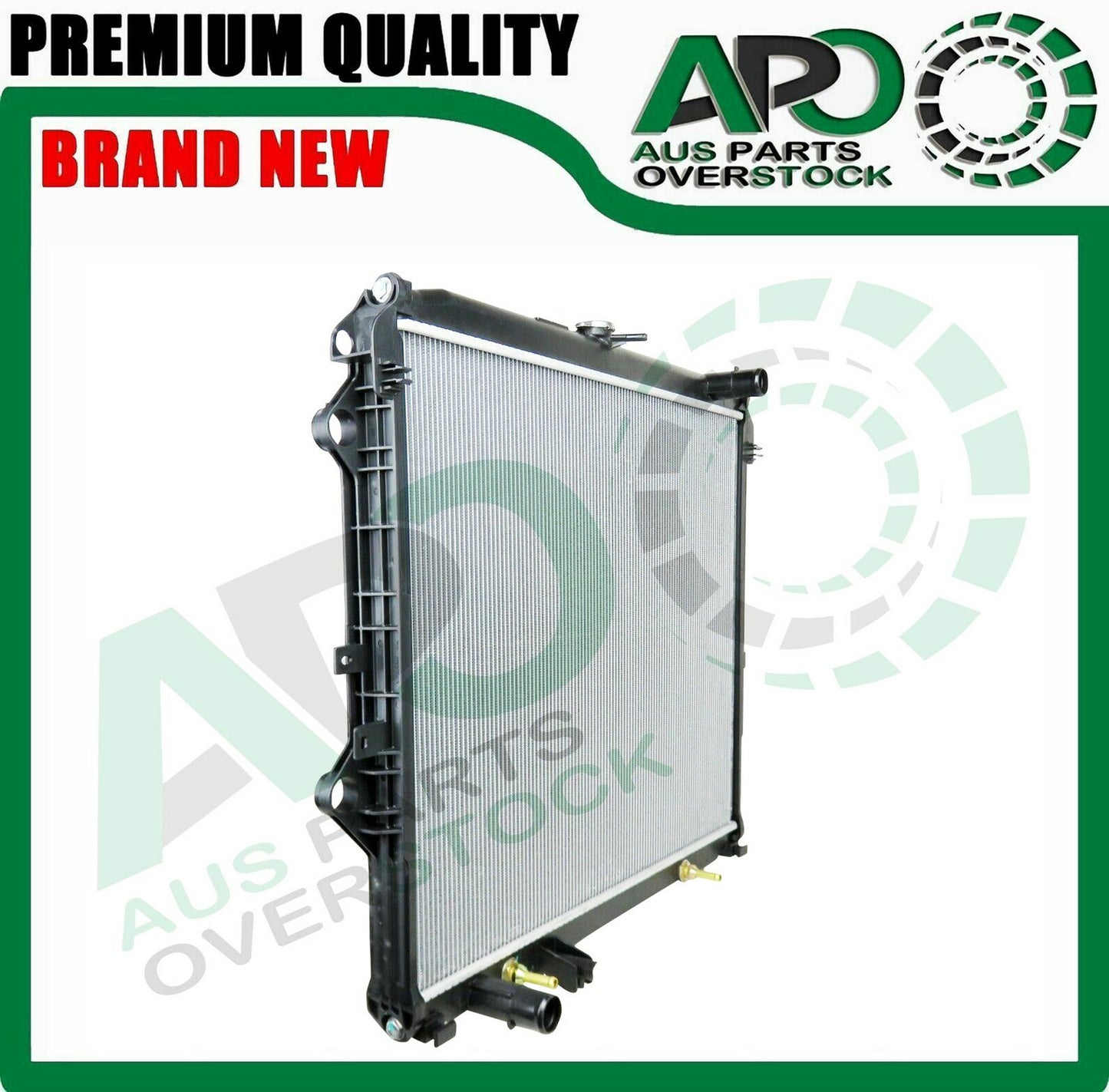 Radiator for TOYOTA HILUX TGN121 TGN110 2.7L Petrol Auto Manual 5/2015-On