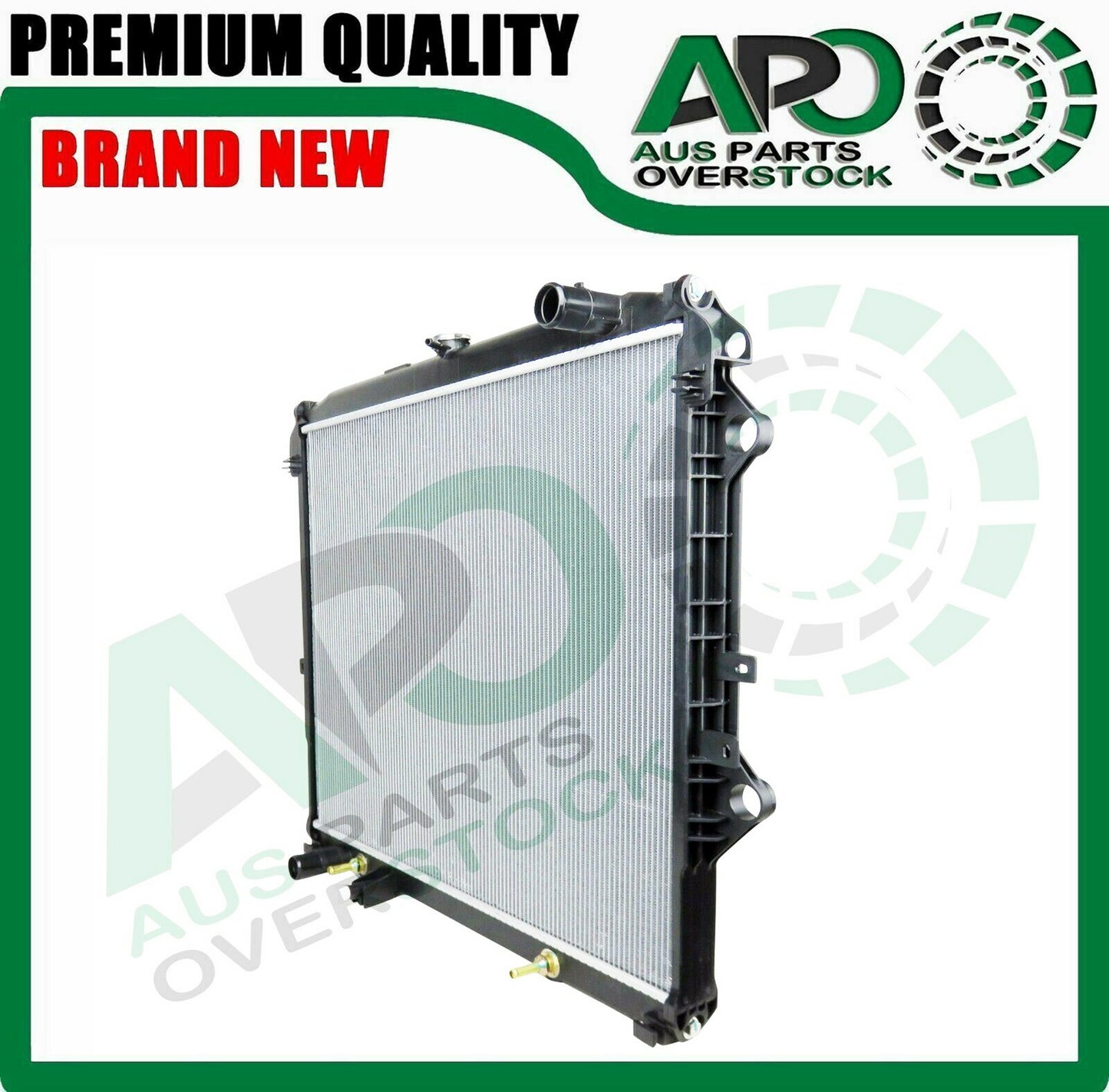 Radiator for TOYOTA HILUX TGN121 TGN110 2.7L Petrol Auto Manual 5/2015-On