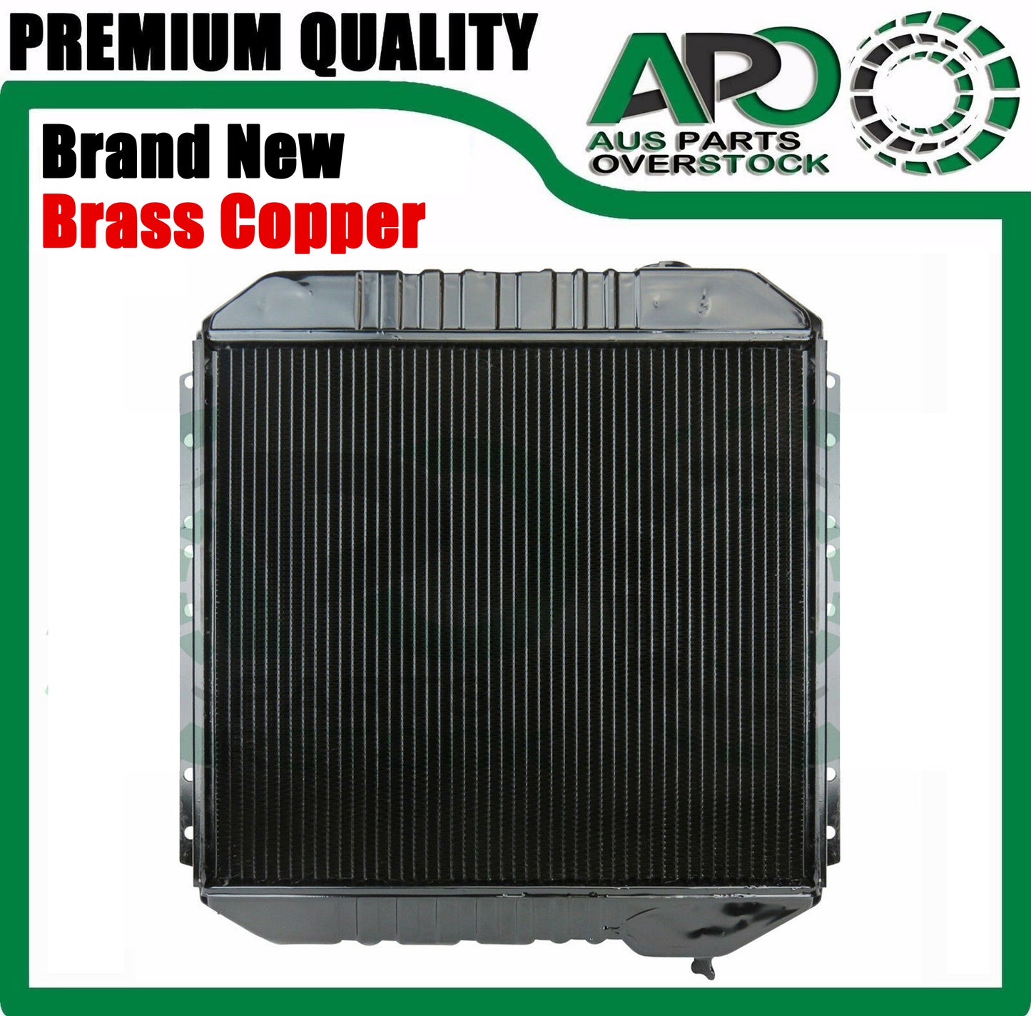 4 Row Copper Brass Radiator For TOYOTA Landcruiser 40 Series BJ40 BJ42 3.0L 3.2L