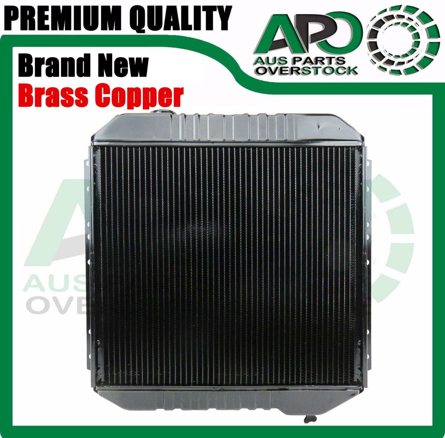 4 Row Copper Radiator For TOYOTA Landcruiser 40 Series BJ40 BJ42 3.4L Diesel