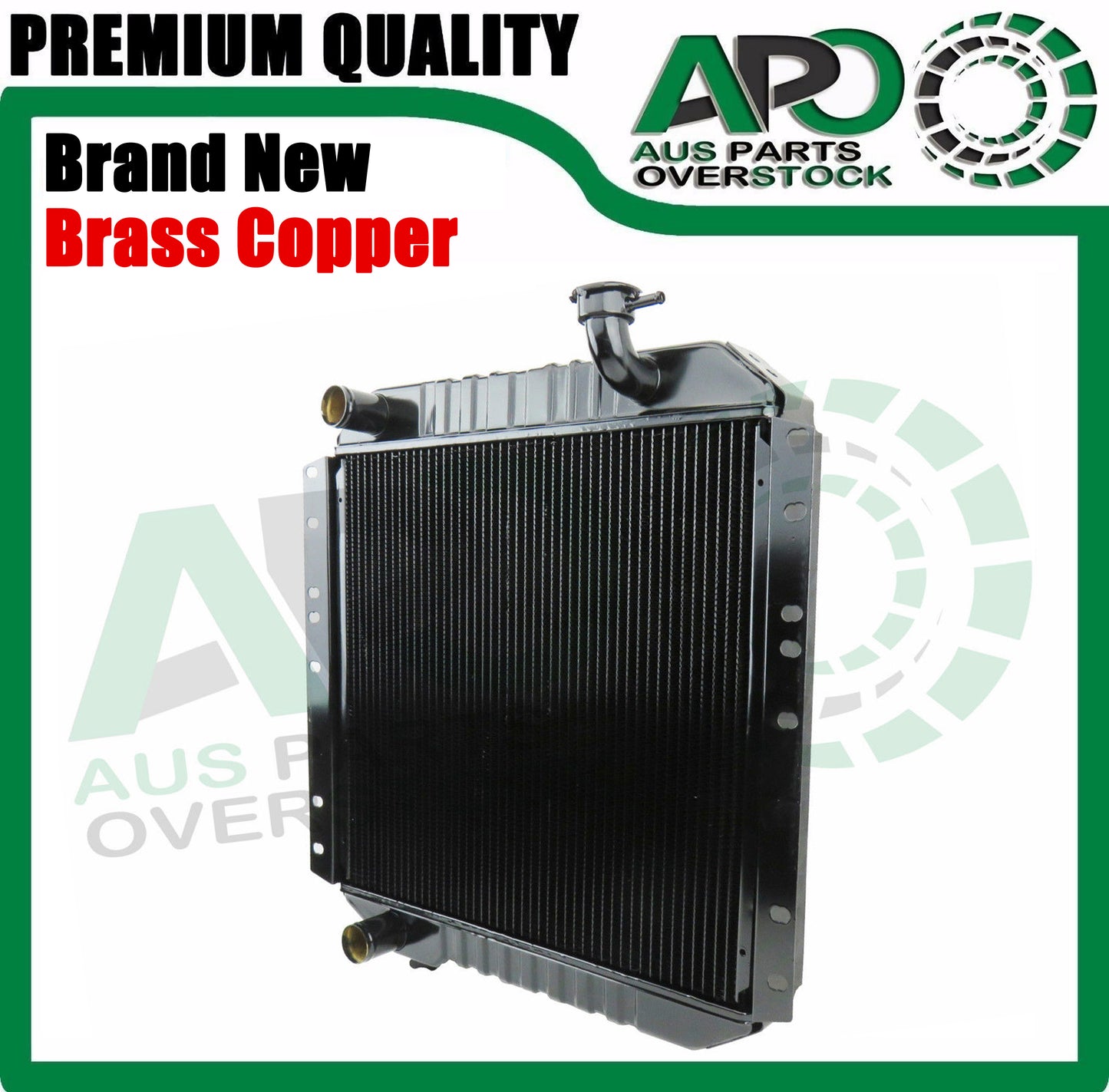 4 Row Copper Radiator For TOYOTA Landcruiser 40 Series BJ40 BJ42 3.4L Diesel