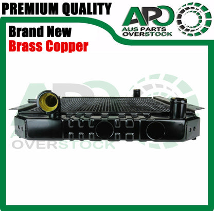 4 Row Copper Radiator For TOYOTA Landcruiser 40 Series BJ40 BJ42 3.4L Diesel