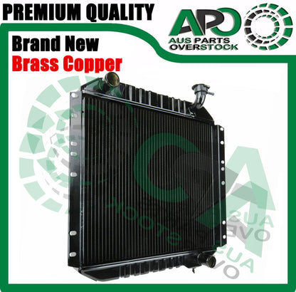 4Row Copper Radiator for TOYOTA Landcruiser 40 Series FJ43 FJ46 FJ47 Petrol