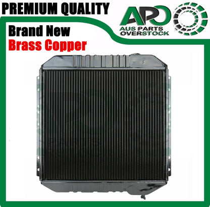 4Row Copper Radiator for TOYOTA Landcruiser 40 Series FJ43 FJ46 FJ47 Petrol