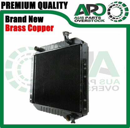 4Row Copper Radiator for TOYOTA Landcruiser 40 Series FJ43 FJ46 FJ47 Petrol