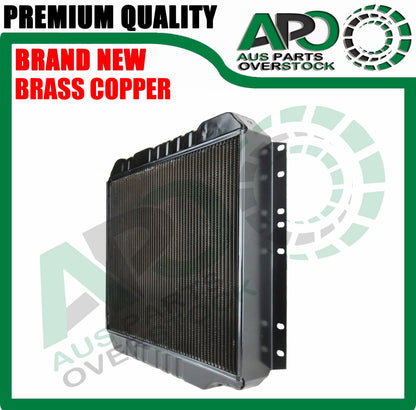 4Row Copper Radiator For TOYOTA Landcruiser 45 Series FJ42 FJ45 3.9L 4.2L Petrol