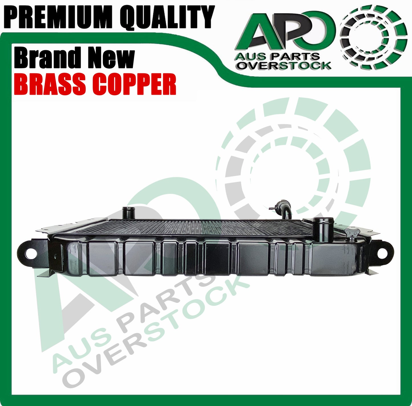 4 Row Copper Brass Radiator For TOYOTA LANDCRUISER FJ60 FJ61 FJ62 Petrol
