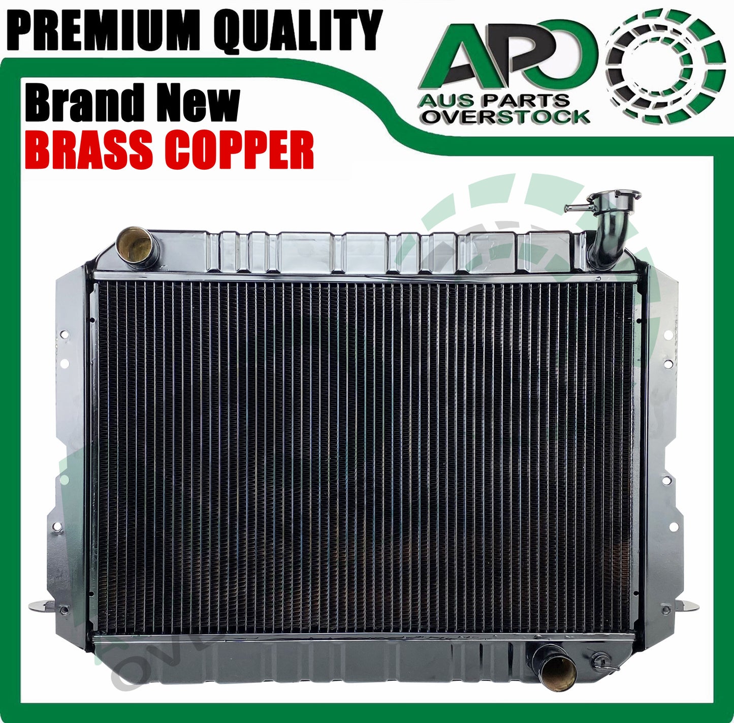 4 Row Copper Brass Radiator For TOYOTA LANDCRUISER FJ60 FJ61 FJ62 Petrol