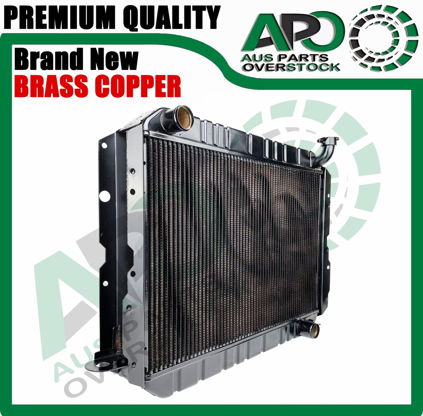 4 Row Copper Brass Radiator For TOYOTA LANDCRUISER FJ60 FJ61 FJ62 Petrol