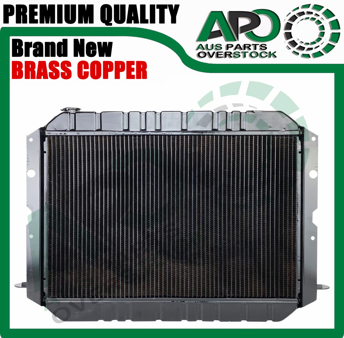 4 Row Copper Brass Radiator For TOYOTA LANDCRUISER FJ60 FJ61 FJ62 Petrol
