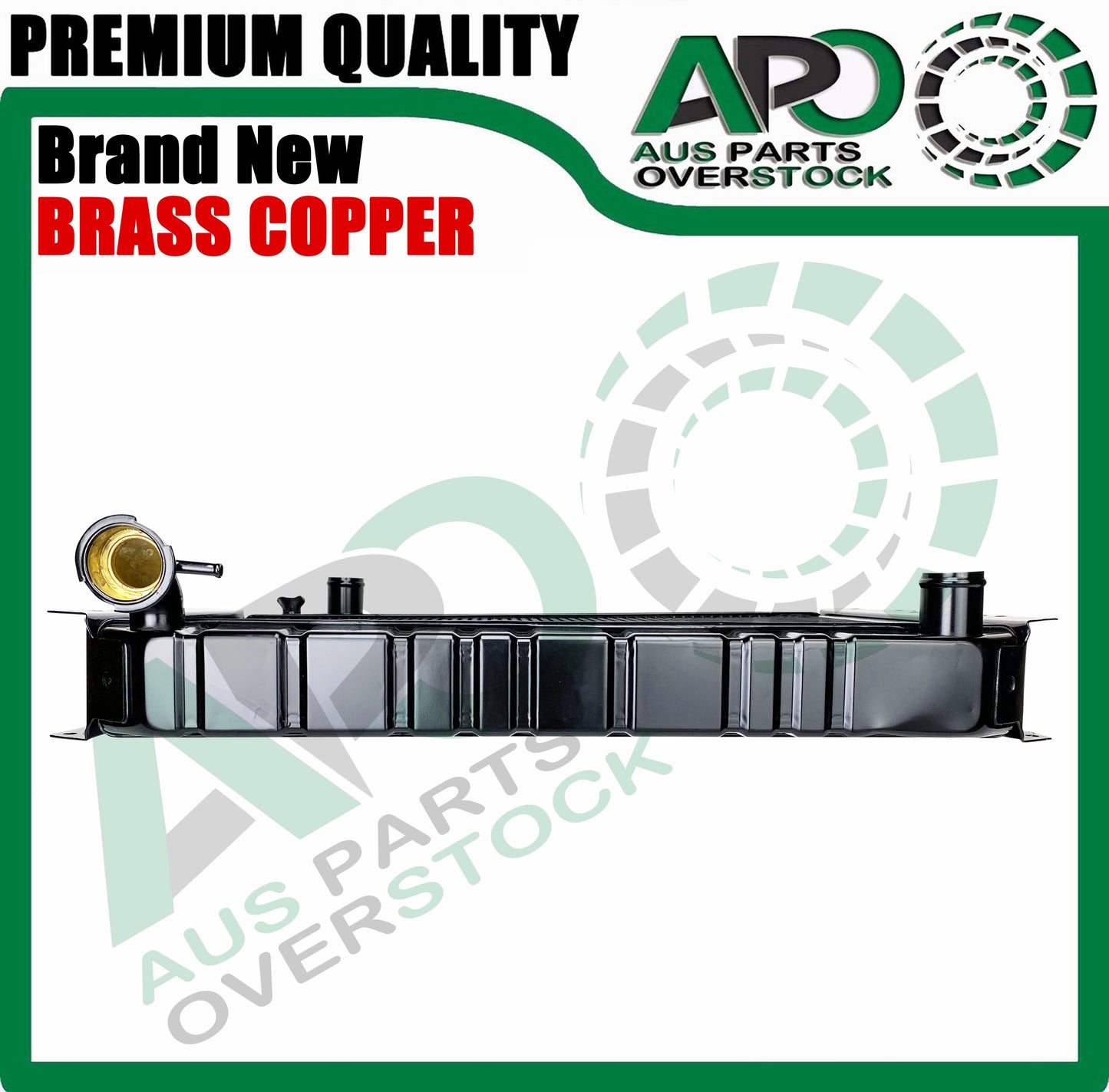 4 Row Copper Brass Radiator For TOYOTA LANDCRUISER FJ60 FJ61 FJ62 Petrol