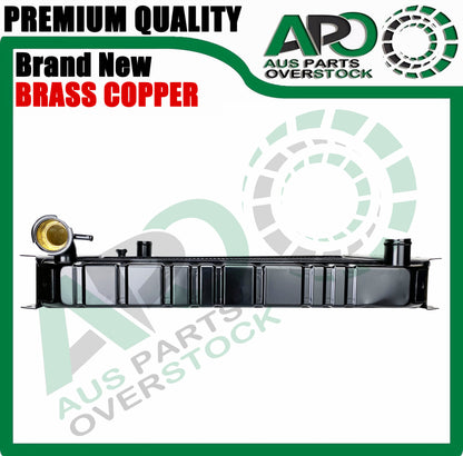4 Row Copper Brass Radiator For TOYOTA LANDCRUISER FJ60 FJ61 FJ62 Petrol