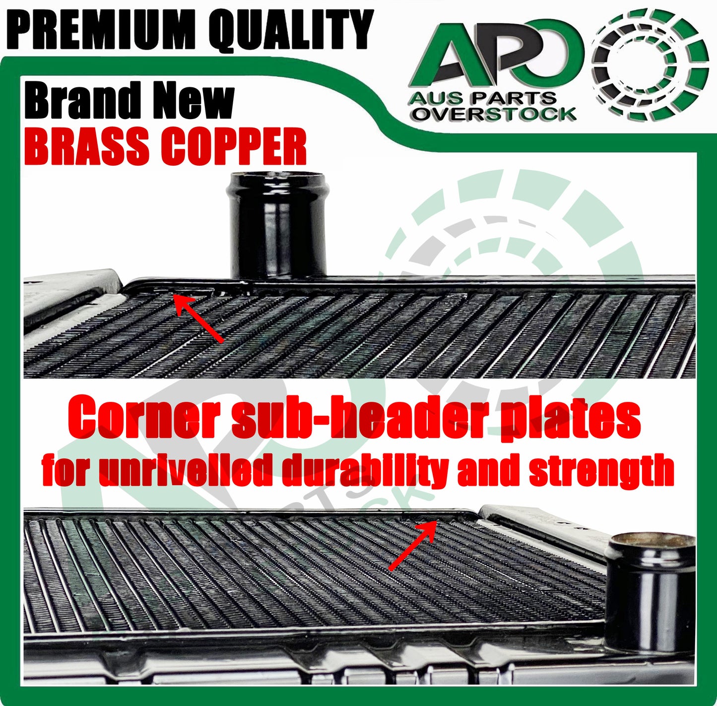 4 Row Copper Brass Radiator For TOYOTA LANDCRUISER FJ60 FJ61 FJ62 4.2L 1980-1990