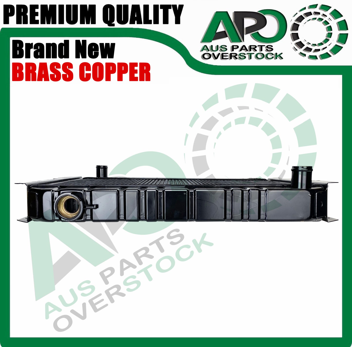 4 Row Copper Brass Radiator For TOYOTA LANDCRUISER FJ60 FJ61 FJ62 4.2L 1980-1990