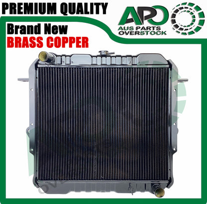 B/ Copper Radiator FOR Toyota Landcruiser 70 Series FJ70 FJ73 FJ75 Petrol 85-99