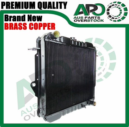 B/ Copper Radiator FOR Toyota Landcruiser 70 Series FJ70 FJ73 FJ75 Petrol 85-99
