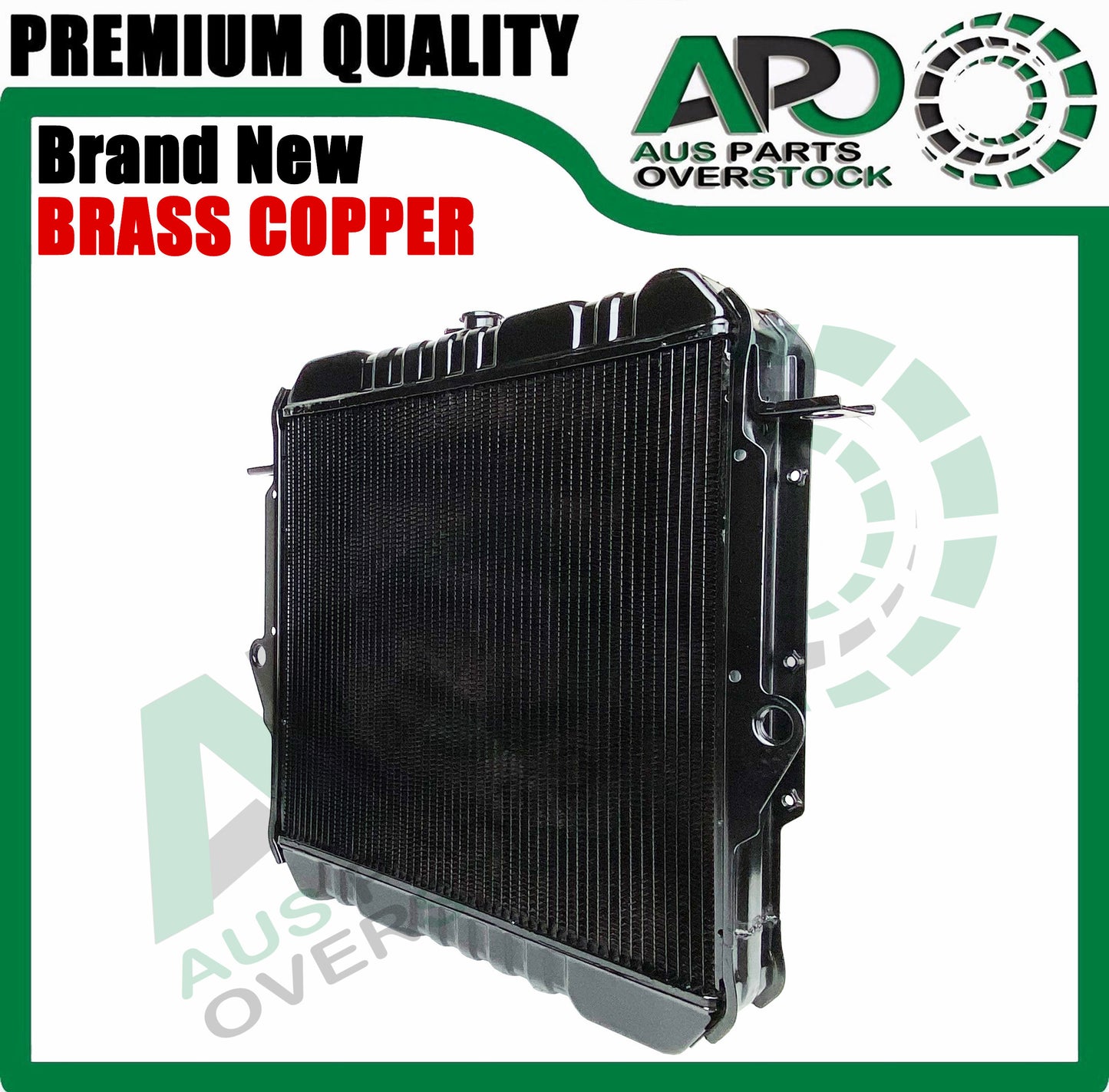 B/ Copper Radiator FOR Toyota Landcruiser 70 Series FJ70 FJ73 FJ75 Petrol 85-99