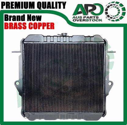B/ Copper Radiator FOR Toyota Landcruiser 70 Series FJ70 FJ73 FJ75 Petrol 85-99