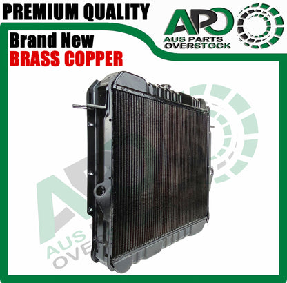 B/ Copper Radiator FOR Toyota Landcruiser 70 Series FJ70 FJ73 FJ75 Petrol 85-99