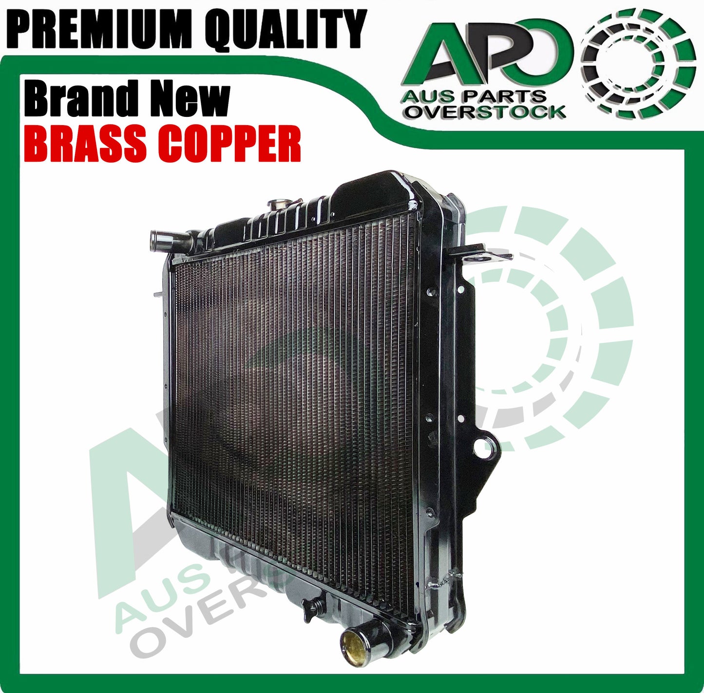 B/ Copper Radiator FOR Toyota Landcruiser 70 Series FJ70 FJ73 FJ75 Petrol 85-99