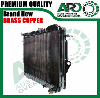 B/ Copper Radiator FOR Toyota Landcruiser 70 Series FJ70 FJ73 FJ75 Petrol 85-99