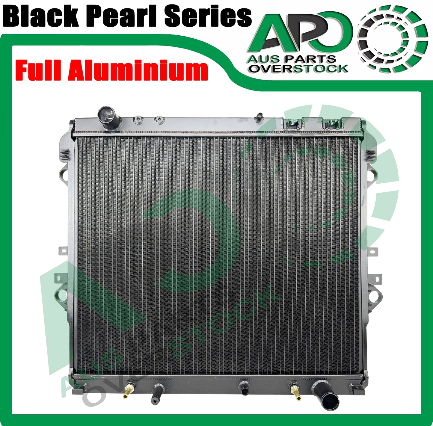 Full Alloy Radiator for TOYOTA FORTUNER GUN156R 2.8L Turbo Diesel Auto Manual