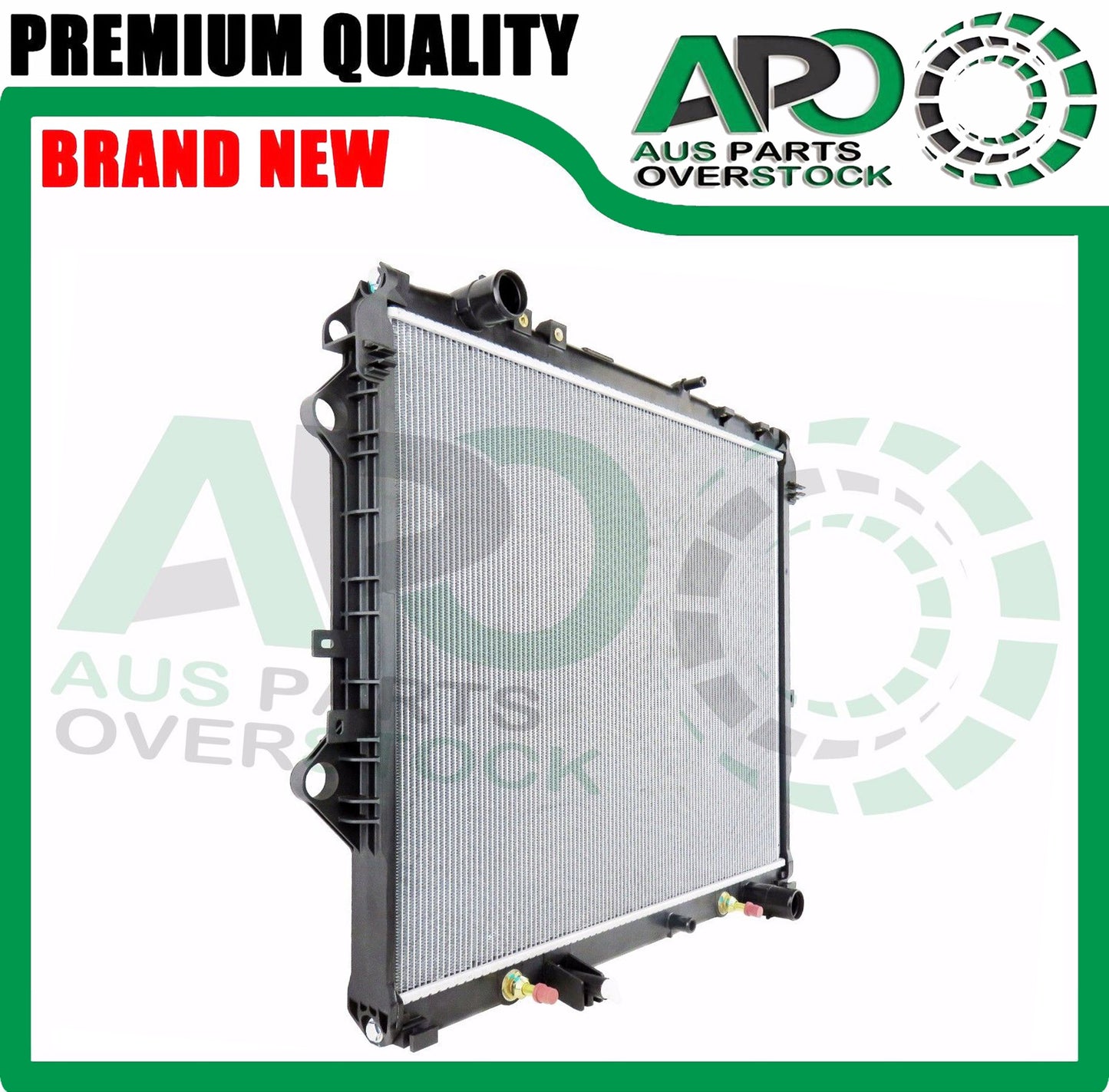 Radiator for TOYOTA HILUX GUN126R 136R 2.8L Turbo Diesel Auto Manual 2016-On