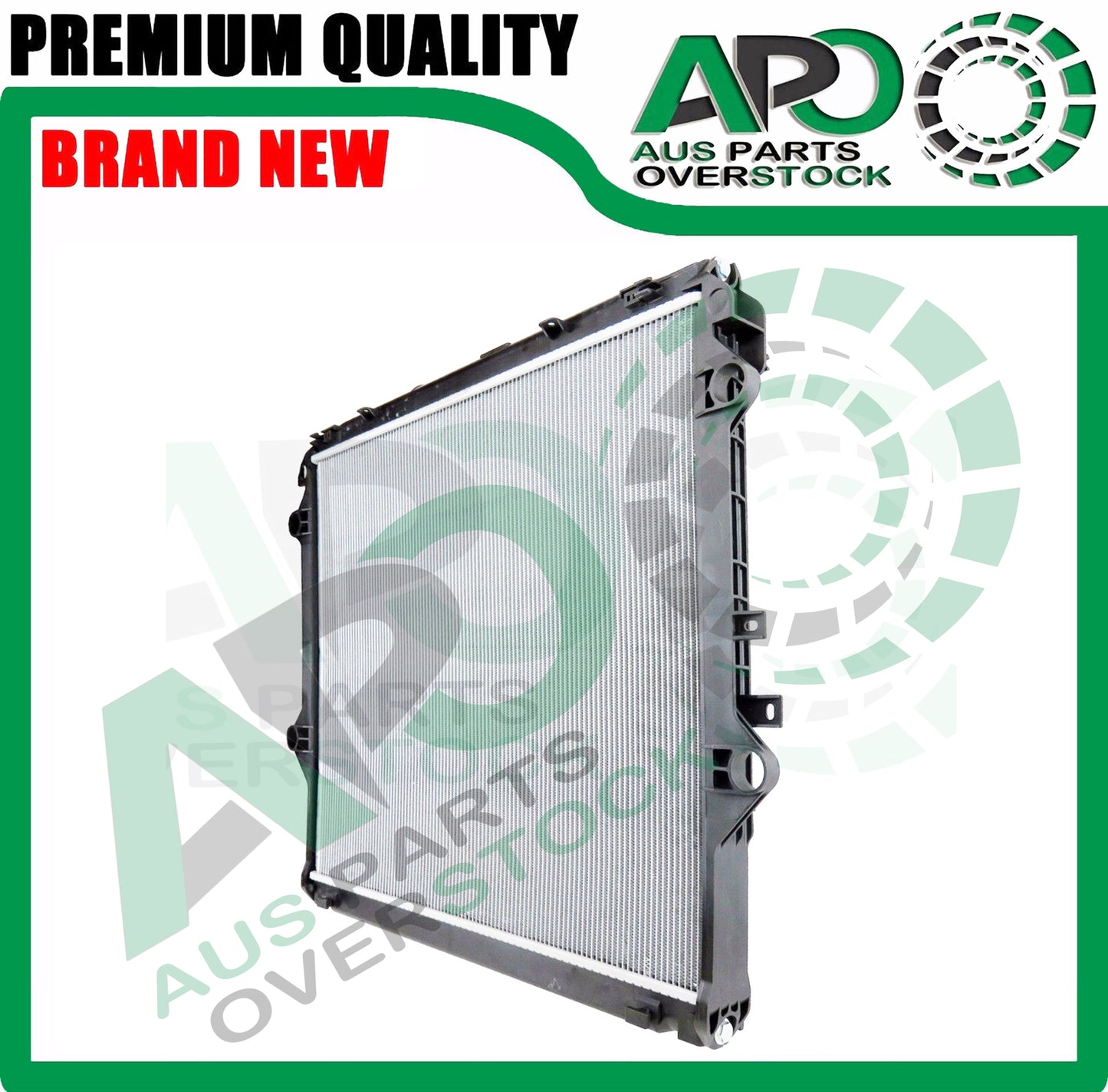Radiator for TOYOTA HILUX GUN126R 136R 2.8L Turbo Diesel Auto Manual 2016-On