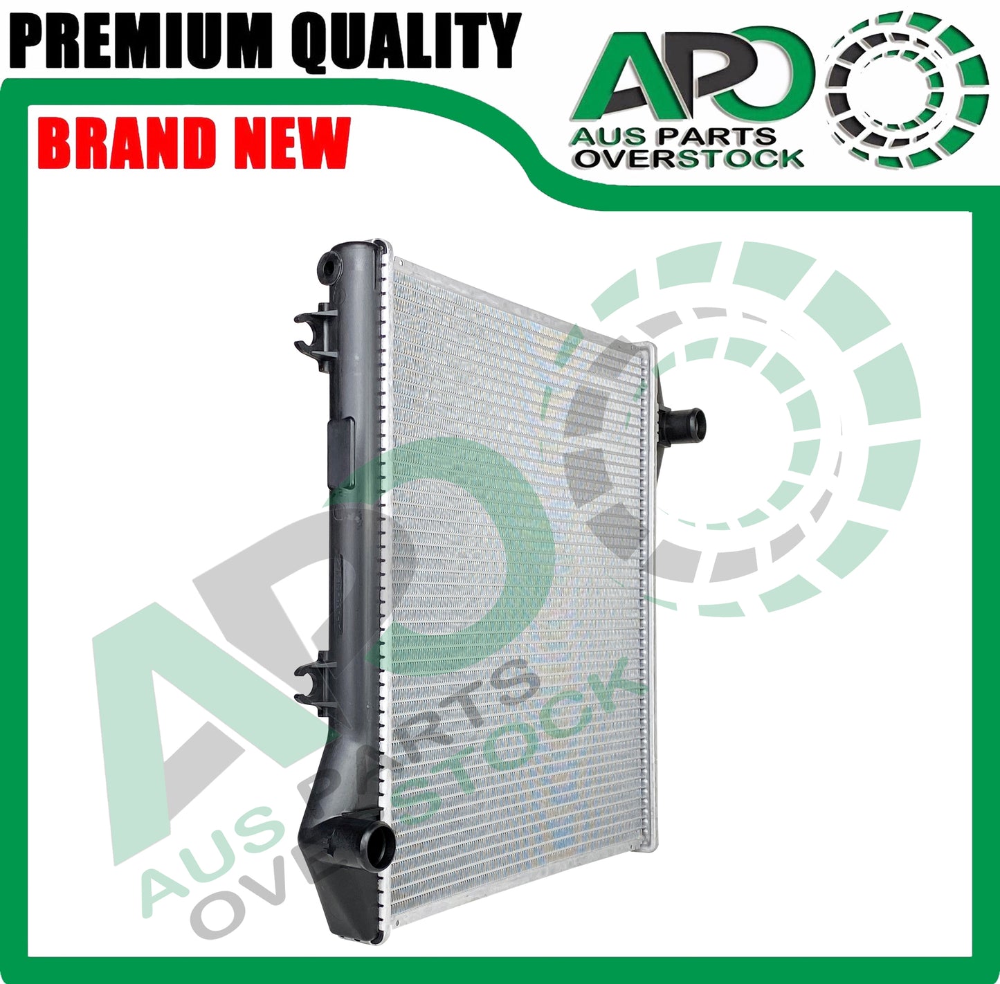 Sub Auxillary Radiator For Toyota Hiace Super Custom Diesel KZH100G 1KZ-TE 94-04