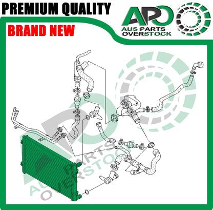 Radiator For VOLKSWAGEN BEETLE & CABRIOLET Auto Manual 1/00-2008